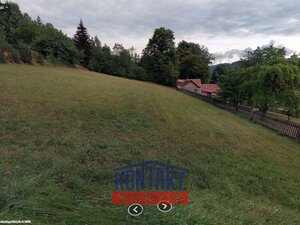 Pohled na pozemek 1281,1